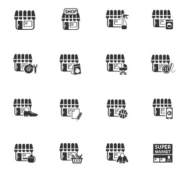 alışveriş Icon set