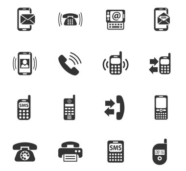 telefon Icon set