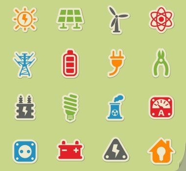 Elektrik Icon set