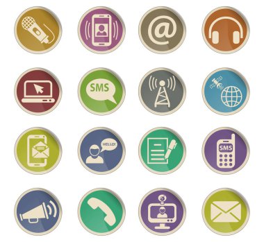 iletişim Icon set