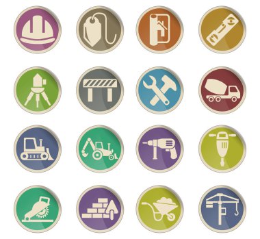 İnşaat Icon set