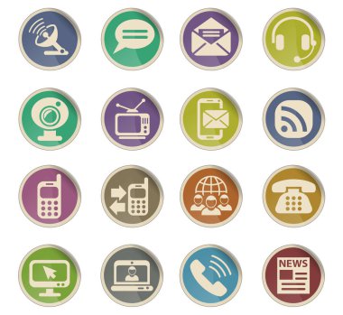iletişim Icon set
