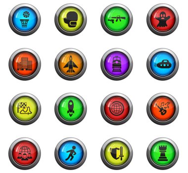 oyun türünü Icon set