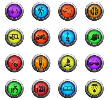 Yaşam tarzı Icon set