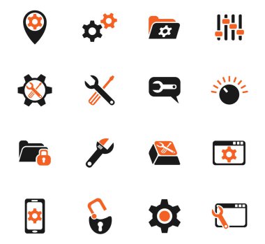 ayarları Icon set