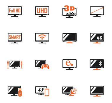 Akıllı Tv Icon set