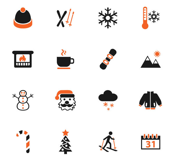 Зимний набор икон
