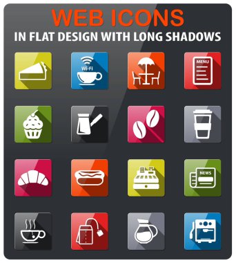 Cafe sadece simgeleri