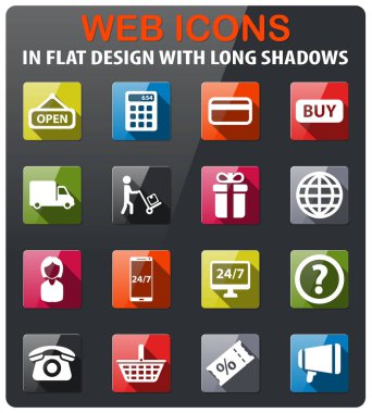 E-ticaret sadece simgeleri