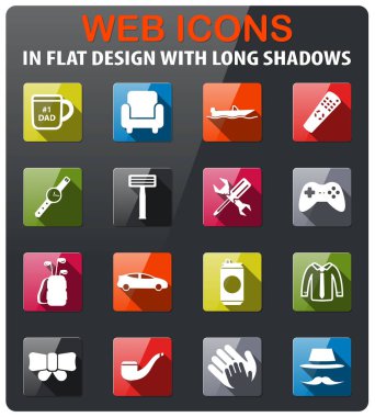 Babalar günü sadece simgeleri