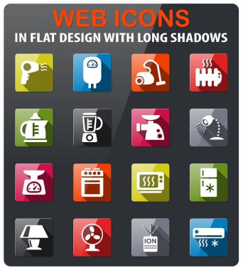 ev aletleri Icon set