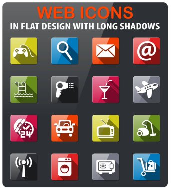 otel servis simge seti