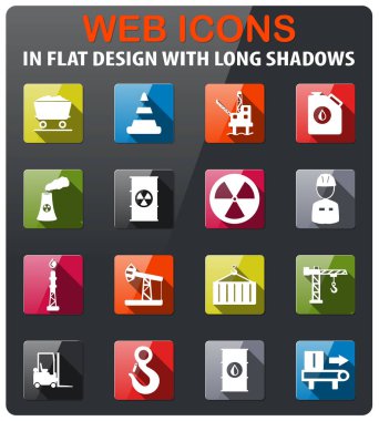 Endüstriyel sadece simgeleri