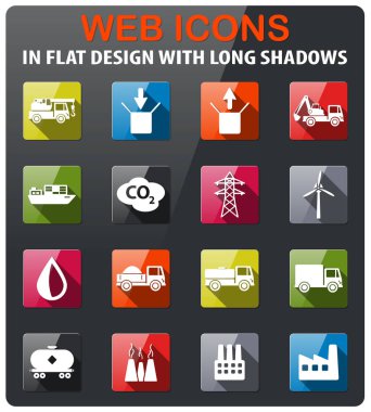 Endüstriyel sadece simgeleri