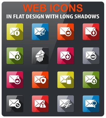 Posta ve zarf simgeleri ayarlandı