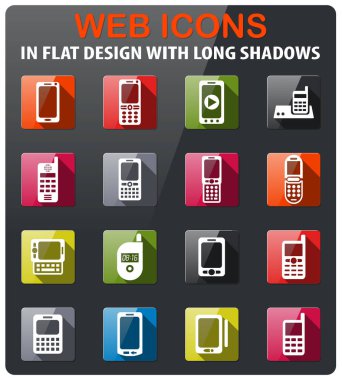 telefonları Icon set
