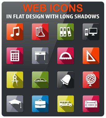 Sadece simgeleri okul