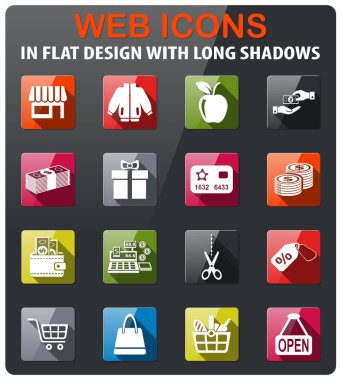 alışveriş Icon set