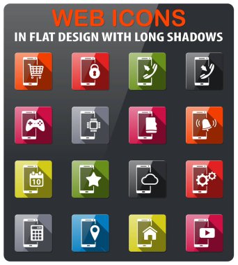 Smartphone sadece simgeleri