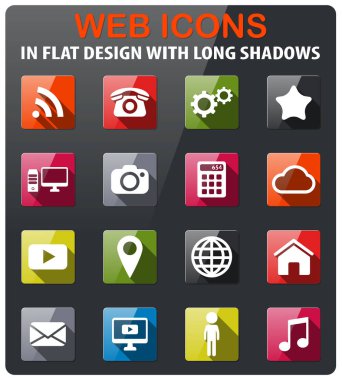 Sosyal medya sadece simgeleri