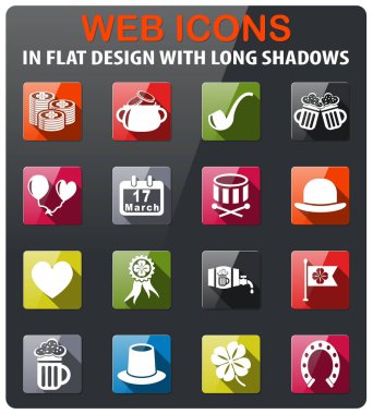 St patrick günü Icon set