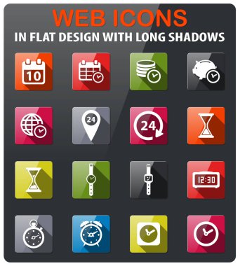 Sadece simgeleri zaman