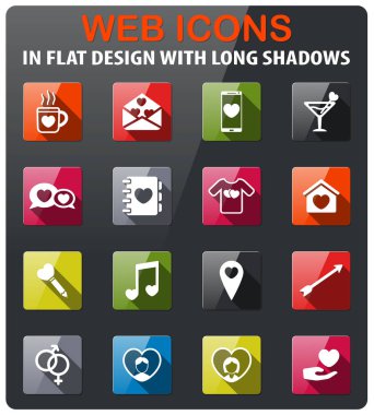 Sevgililer günü sadece simgeleri