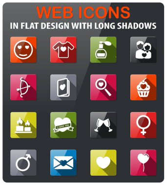 Sevgililer günü sadece simgeleri