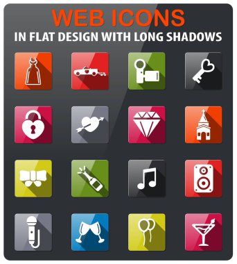 Sadece simgeleri düğün