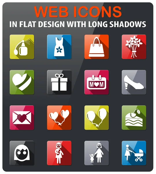 mohter gün Icon set