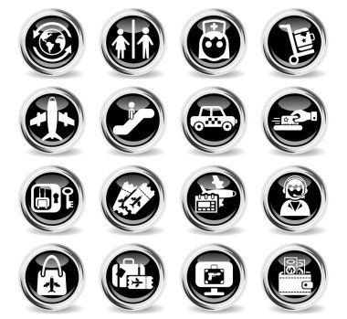 Havaalanı Icon set