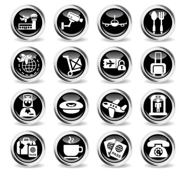 Havaalanı Icon set
