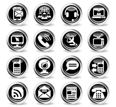 iletişim Icon set