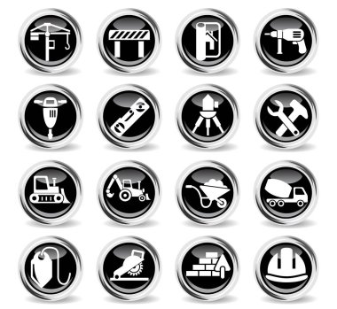 İnşaat Icon set