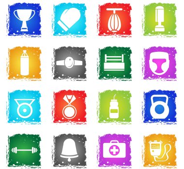 Sadece simgeleri boks