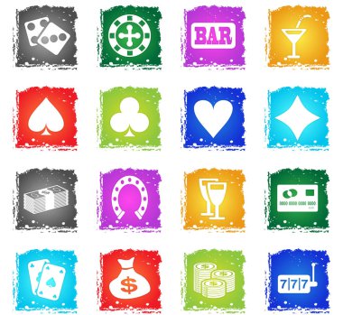 Casino sadece simgeleri