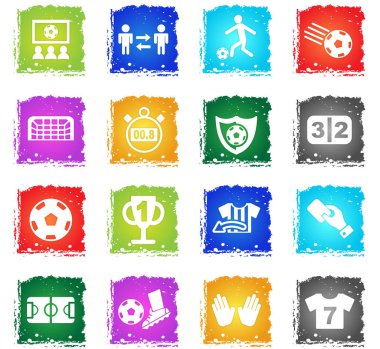 Futbol sadece simgeleri