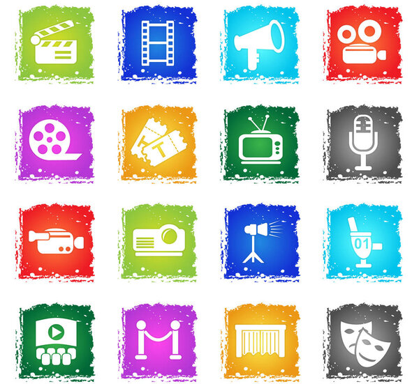 набор иконок кино