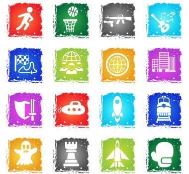 oyun türünü Icon set