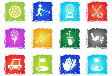 Sadece simgeleri golf