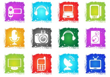 Medya sadece simgeleri