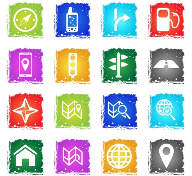 Gezinti sadece simgeleri