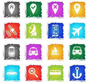 Gezinti sadece simgeleri