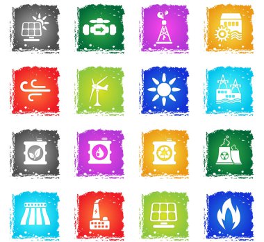 Akım agregası sadece simgeleri