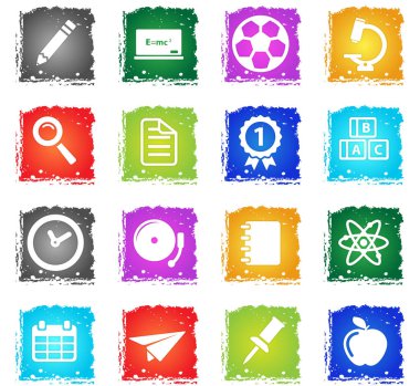 Sadece simgeleri okul