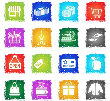 alışveriş Icon set