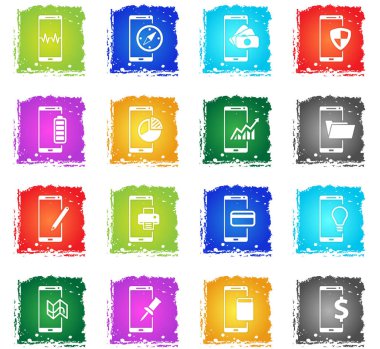 Smartphone sadece simgeleri