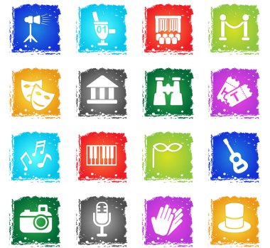 Tiyatro Icon set