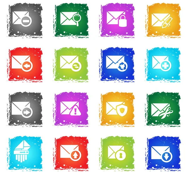 mektup ve Zarf Icon set