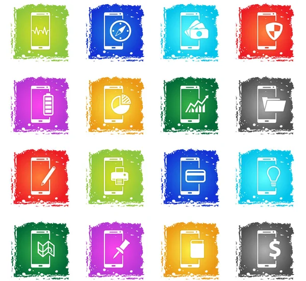 Smartphone sadece simgeleri